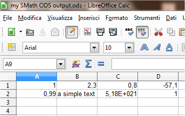 Estende SMath Studio con ulteriori funzionalità di salvataggio, importazione ed esportazione.