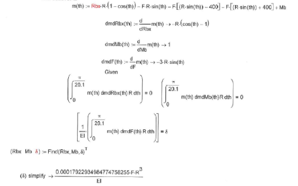 MathCAD output for Castigliano theorem.jpg